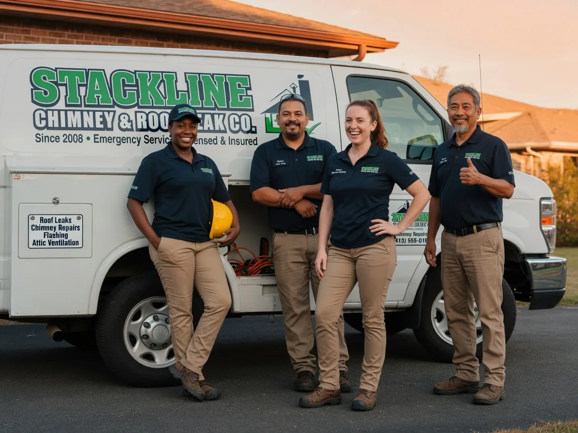 Chimney flashing repair company in Luray, SC